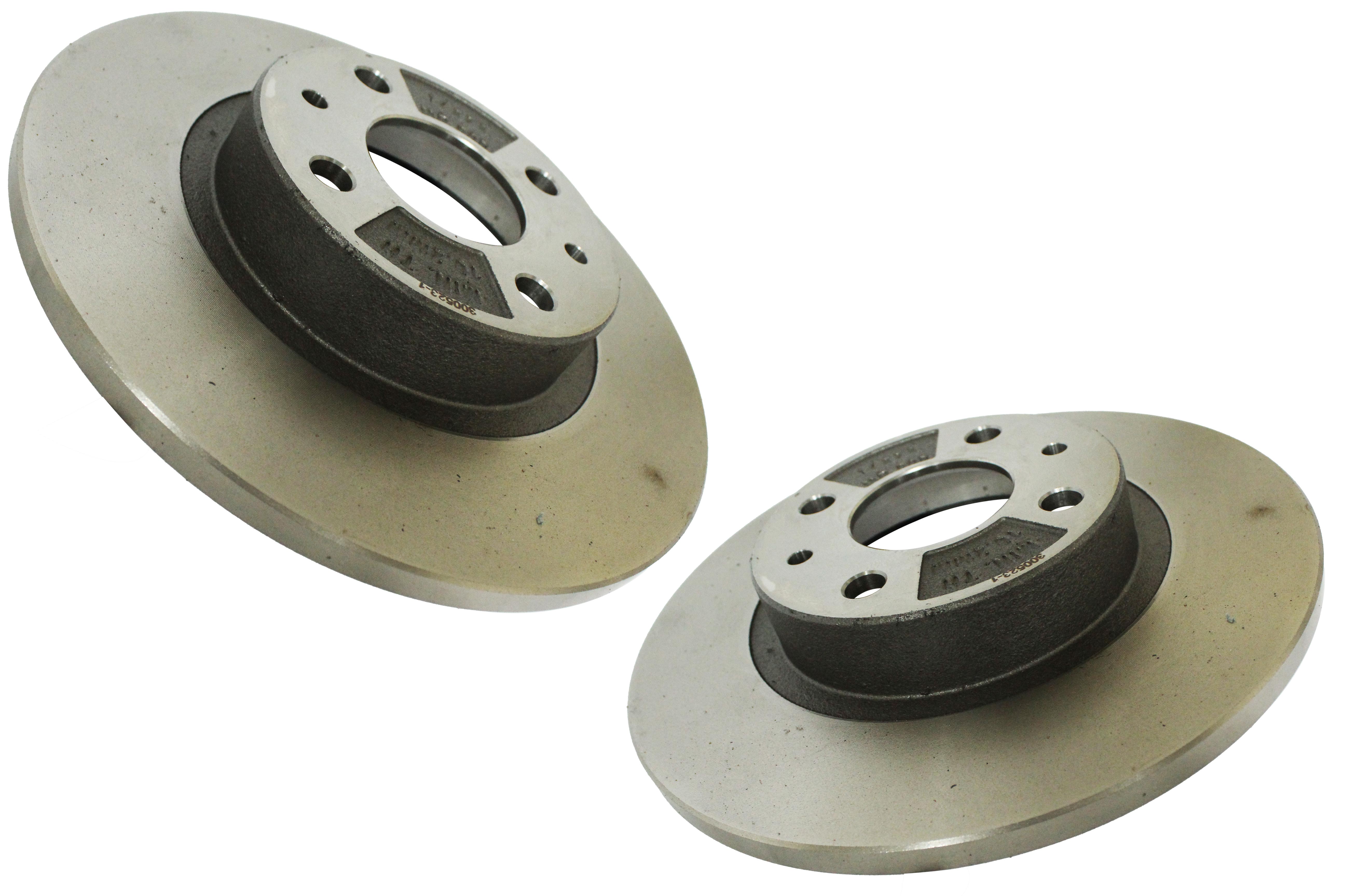 PAR DISCO FREIO DIANTEIRO SOLIDO UNO NOVO 1.0 1.4 ARGO GRAND SIENA MOBI 1.0 257 MM